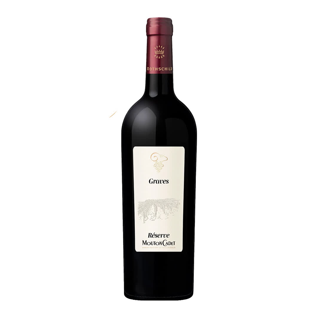 Mouton cadet graves rouge